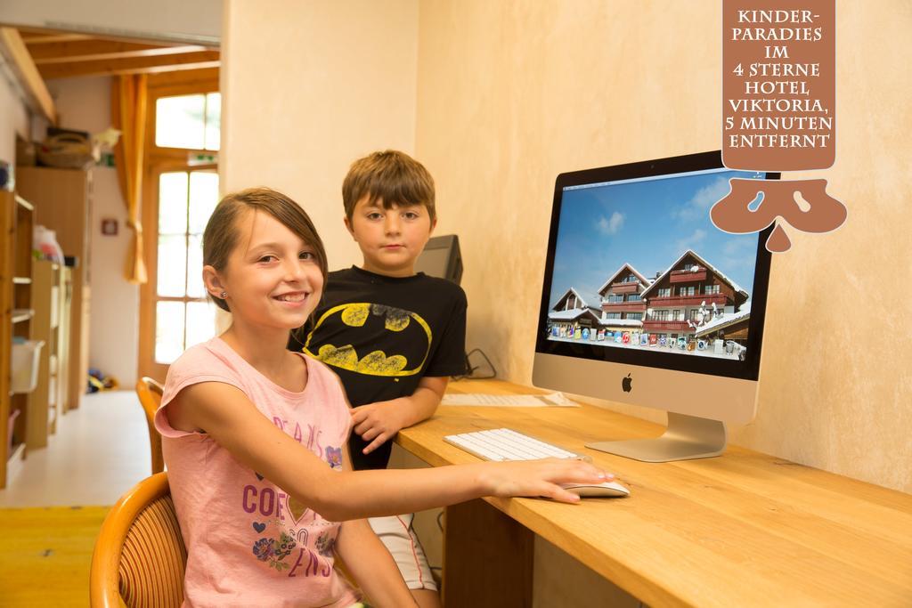"Viktoria Apartments" - Annehmlichkeiten Von 4-Sterne Familien-Und Wellnesshotel Viktoria Koennen Mitgenutzt Werden Oberstdorf Exterior foto